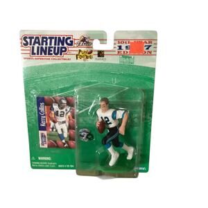 Starting Lineup Kerry Collins 1997 NFL Carolina Panthers Figure with Card